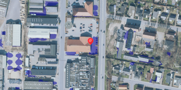 Ekstrem regn på Industrivej 3, 7600 Struer