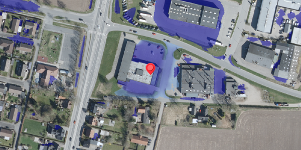 Ekstrem regn på Møllevej 2, 4100 Ringsted