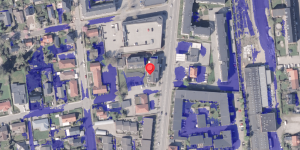 Ekstrem regn på Banegårdsgade 22, . , 8300 Odder