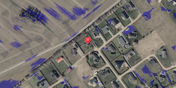 Ekstrem regn på Ellemose 21, 6470 Sydals