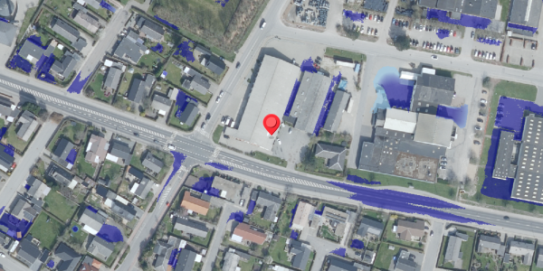 Ekstrem regn på Ringvej 2F, 7700 Thisted