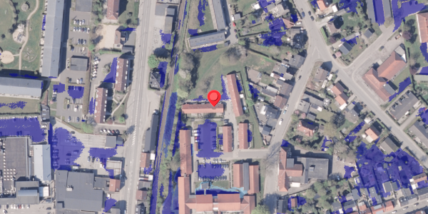 Ekstrem regn på Aaholmsgade 3A, 8300 Odder
