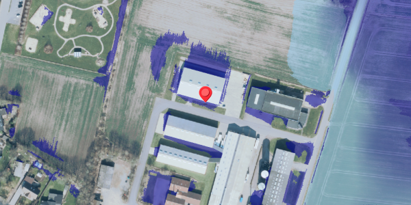 Ekstrem regn på Fabriksvej 4, 7790 Thyholm