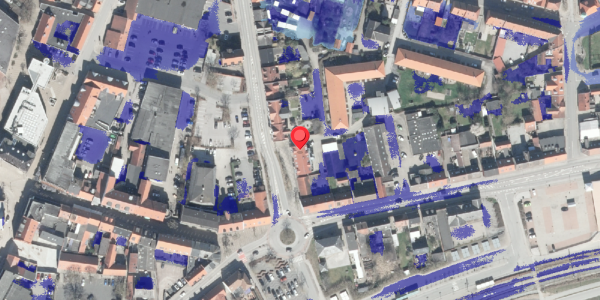 Ekstrem regn på Rosengade 2C, 8500 Grenaa