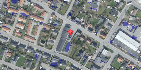 Ekstrem regn på Bredgade 49, 7760 Hurup Thy