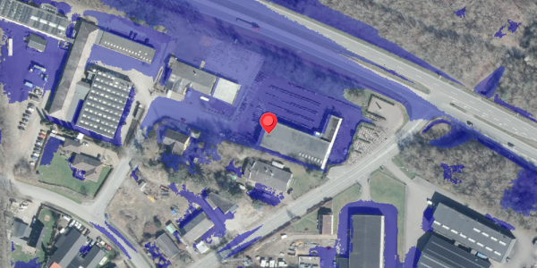 Ekstrem regn på Industriparken 21, 4450 Jyderup