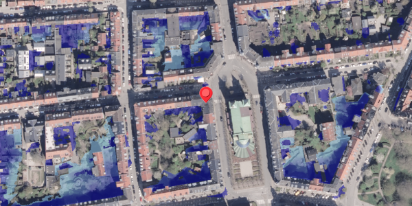 Ekstrem regn på Skt. Pauls Kirkeplads 2, 8000 Aarhus C