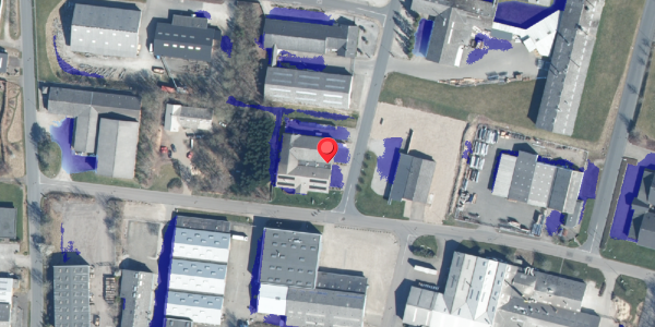Ekstrem regn på Industrivej 12, 8653 Them