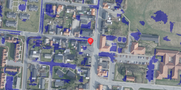 Ekstrem regn på Bredgade 36, 9490 Pandrup