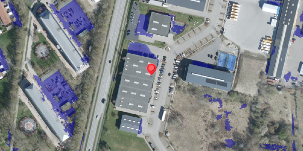 Ekstrem regn på Industriparken 10, 4100 Ringsted