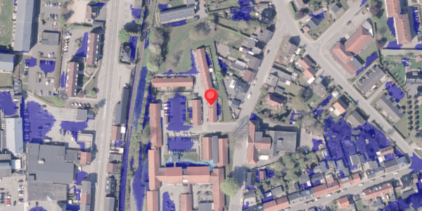 Ekstrem regn på Aaholmsgade 3K, 8300 Odder