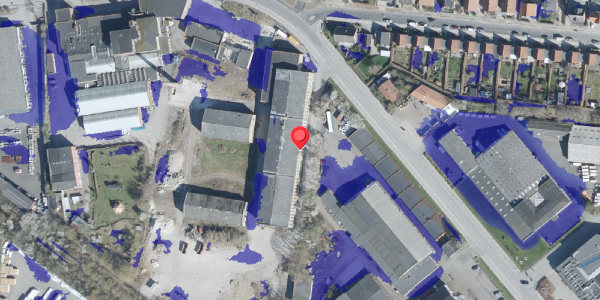 Ekstrem regn på Haslevvej 2, 4100 Ringsted