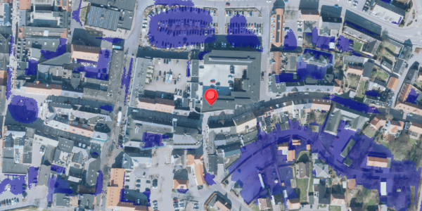 Ekstrem regn på Østergade 21, 7500 Holstebro