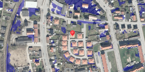 Ekstrem regn på Klosterparken 21, 8500 Grenaa