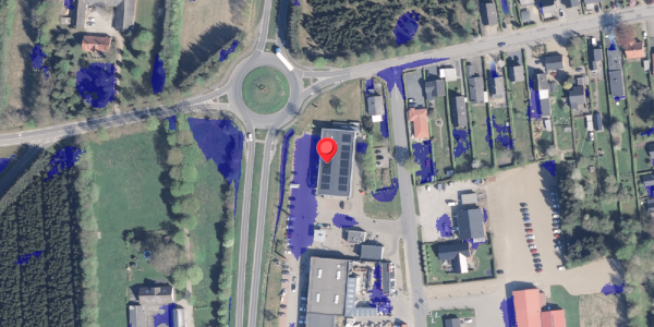 Ekstrem regn på Parallelvej 2A, 8620 Kjellerup