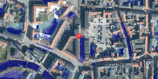 Ekstrem regn på Bredgade 6, 6000 Kolding