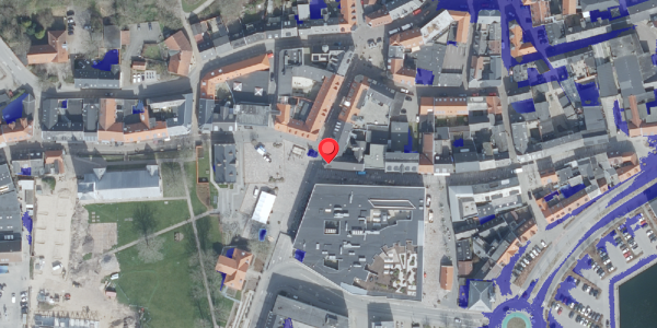 Ekstrem regn på Storegade 1, 7700 Thisted