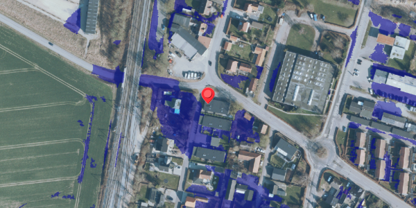 Ekstrem regn på Kimmerslevvej 4A, 4140 Borup