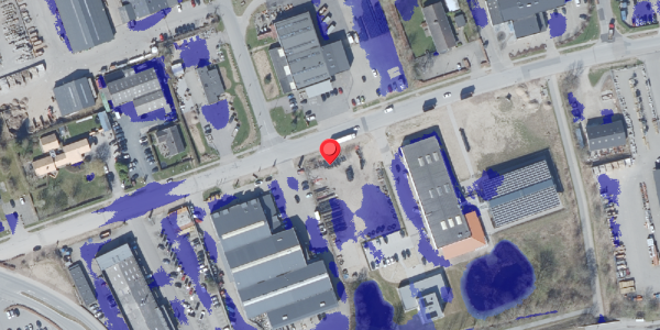 Ekstrem regn på Danmarksvej 18A, 8660 Skanderborg