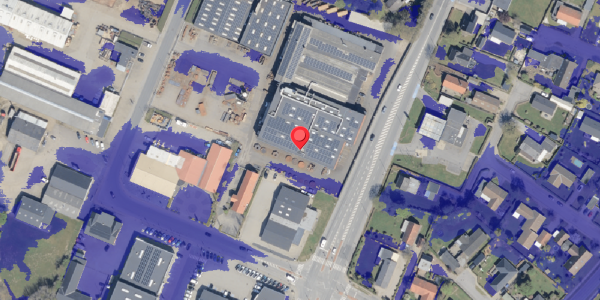 Ekstrem regn på Industrivej 4, 6760 Ribe