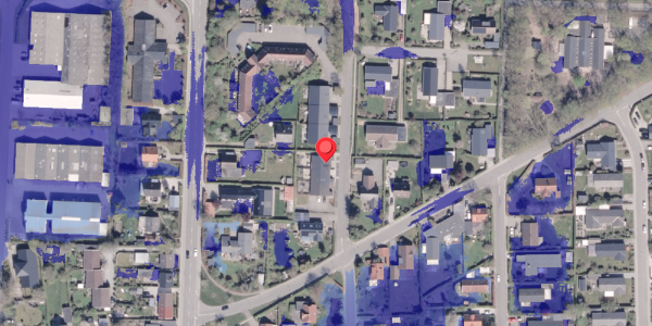 Ekstrem regn på Nyløkkevej 3E, 8340 Malling