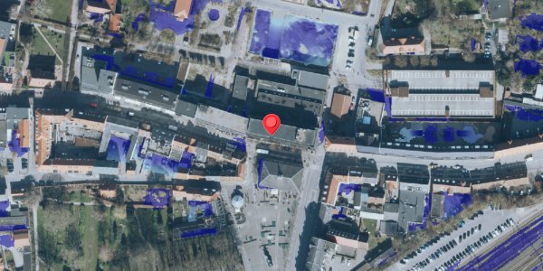 Ekstrem regn på Algade 47B, 4000 Roskilde