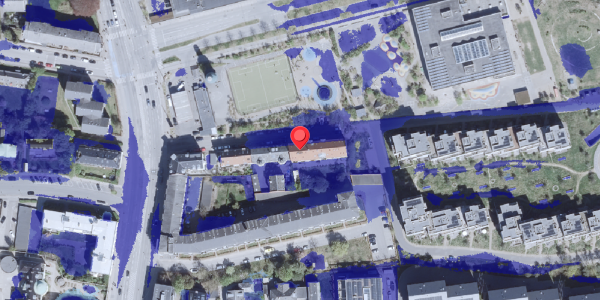 Ekstrem regn på Evanstonevej 8A, 2900 Hellerup