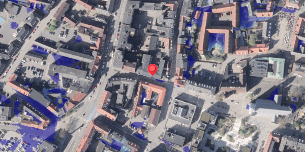 Ekstrem regn på Algade 54, 9000 Aalborg