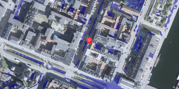 Ekstrem regn på Amaliegade 8, 1256 København K