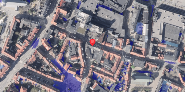 Ekstrem regn på Algade 13, 9000 Aalborg