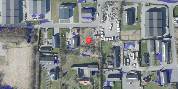 Ekstrem regn på Danmarksgade 7, 4690 Haslev