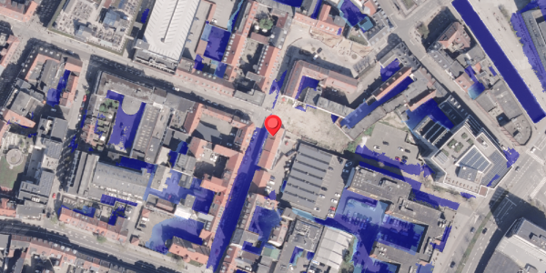 Ekstrem regn på Fredensgade 21, 8000 Aarhus C