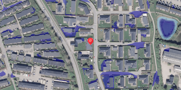 Ekstrem regn på Langfreddal 24, 8471 Sabro