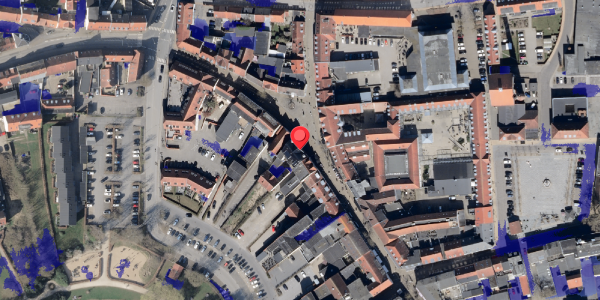 Ekstrem regn på Storegade 19, 6100 Haderslev