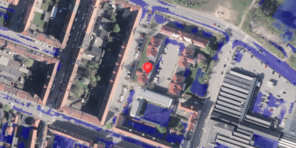 Ekstrem regn på Ryesgade 54A, 9000 Aalborg