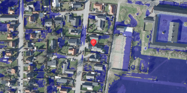 Ekstrem regn på Themstrupvej 23, 4690 Haslev