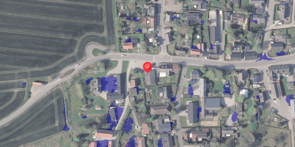 Ekstrem regn på Postvej 39B, 8382 Hinnerup