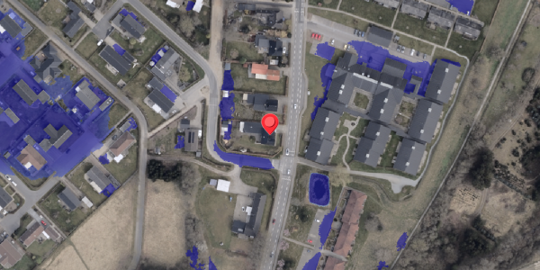 Ekstrem regn på Padborgvej 15, 6330 Padborg