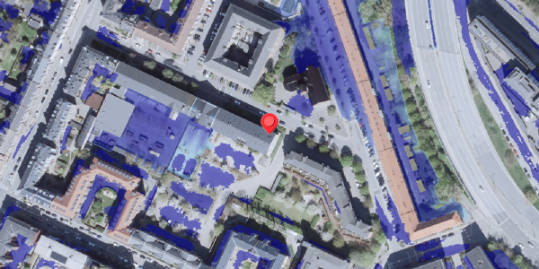 Ekstrem regn på Nitivej 10, 2000 Frederiksberg