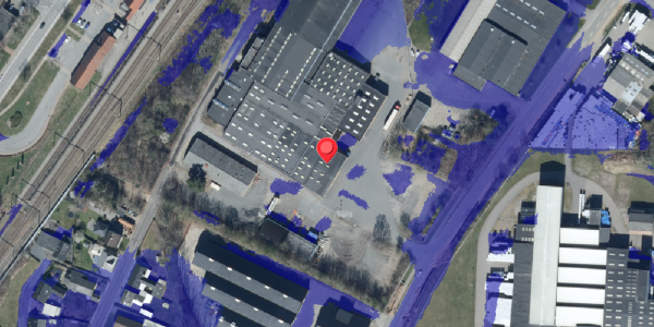 Ekstrem regn på Industrivej 5B, 6580 Vamdrup