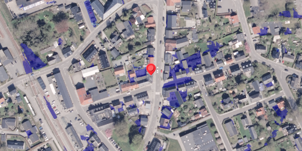 Ekstrem regn på Bredgade 62B, 8340 Malling