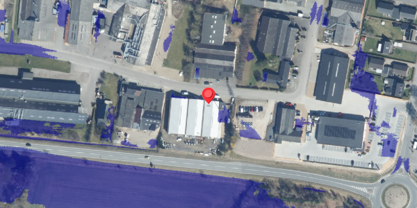 Ekstrem regn på Fabriksvej 5, 7441 Bording