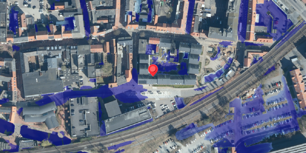Ekstrem regn på Klostergade 32, 6000 Kolding