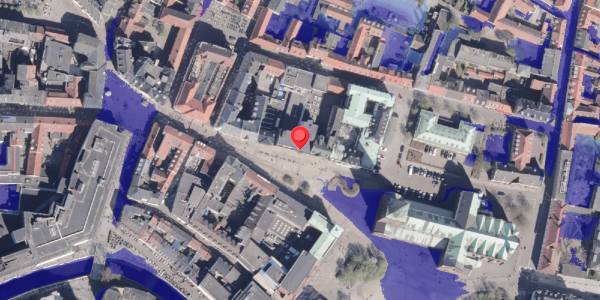Ekstrem regn på Store Torv 8, 8000 Aarhus C
