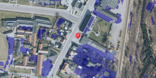Ekstrem regn på Holmegade 50, 6990 Ulfborg