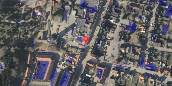 Ekstrem regn på Bredgade 46, 5560 Aarup