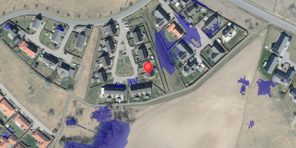 Ekstrem regn på Irisvej 11, 4420 Regstrup