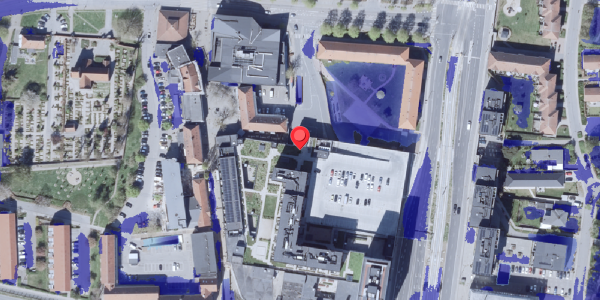 Ekstrem regn på Herlev Bygade 13, 2730 Herlev