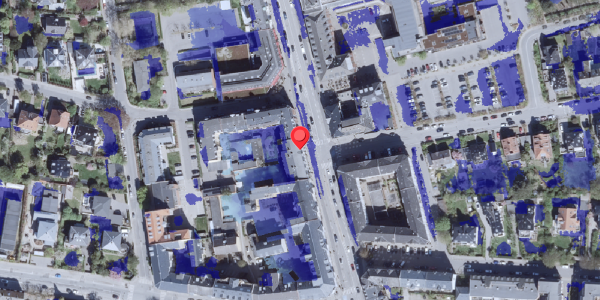 Ekstrem regn på Strandvejen 165, 2900 Hellerup