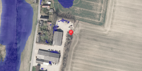 Ekstrem regn på Selsinggaarde 2A, 8305 Samsø